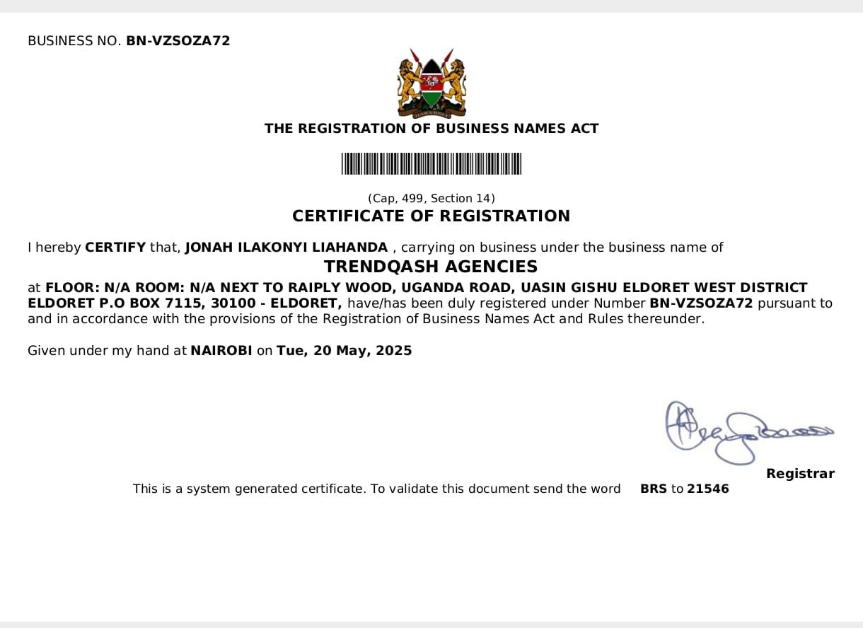 Is Trendqash Agencies the Real Deal? Officially Registered and Here to Stay!