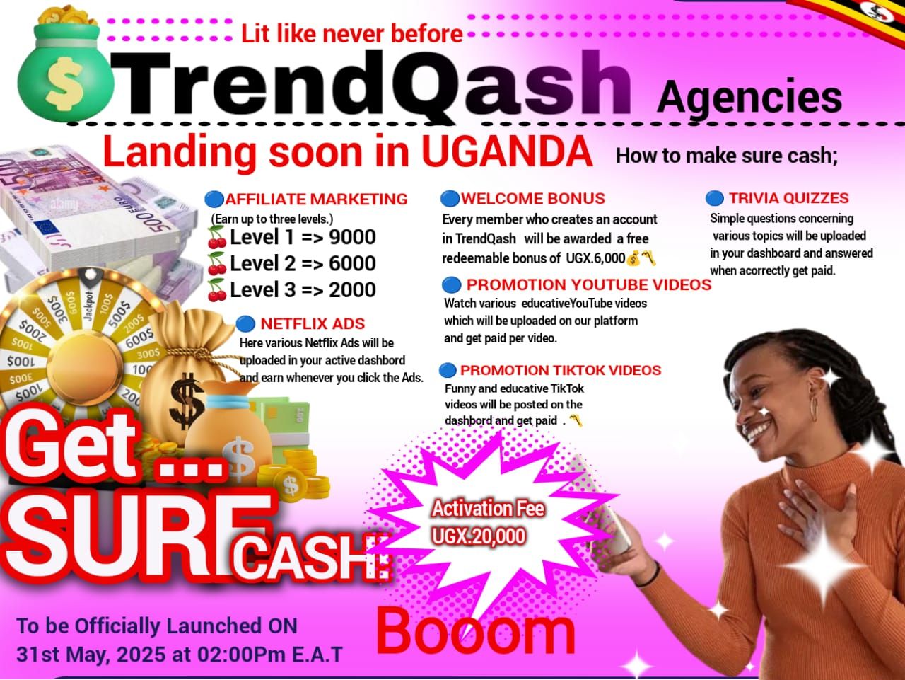 Unlock Financial Potential Across Uganda with TrendQash Agencies