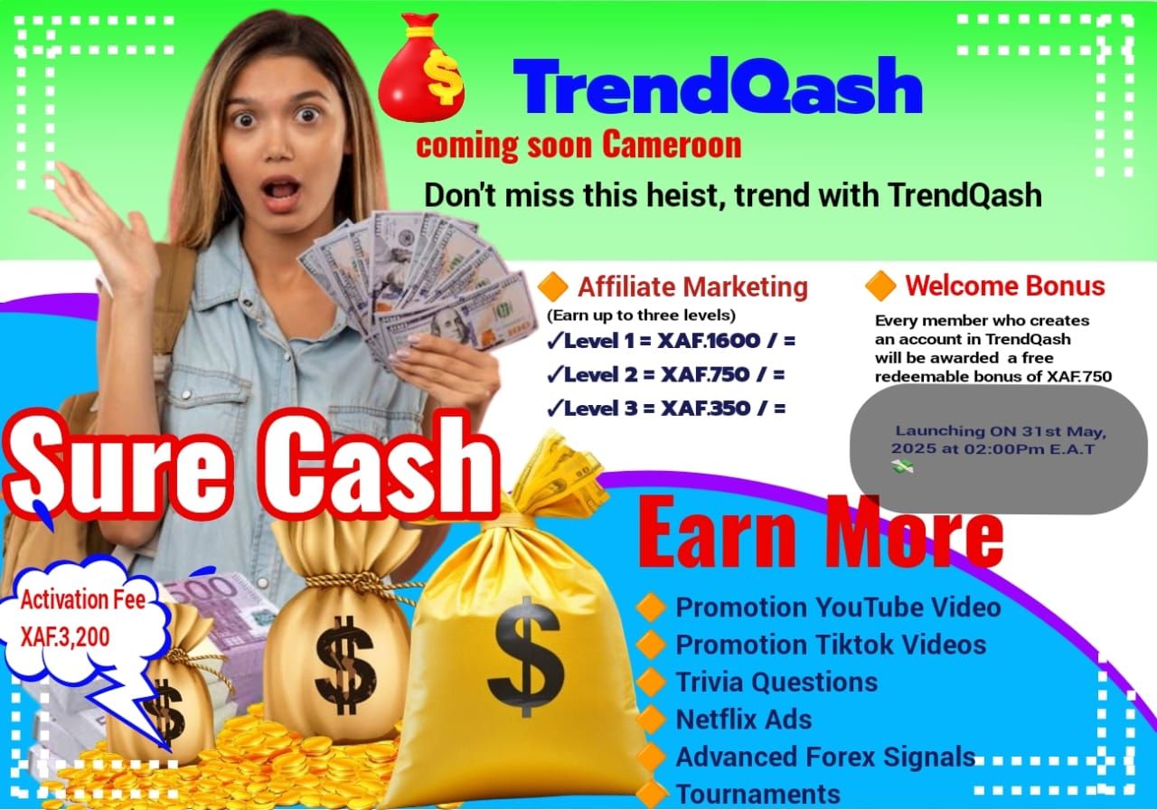 TrendQash Cameroon: Turn Your Phone into an Income Machine in 2025
