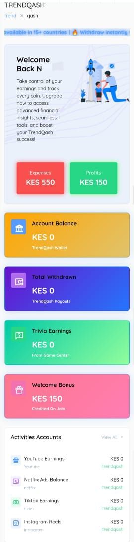 Discover TrendQash: Your Gateway to Online Earnings