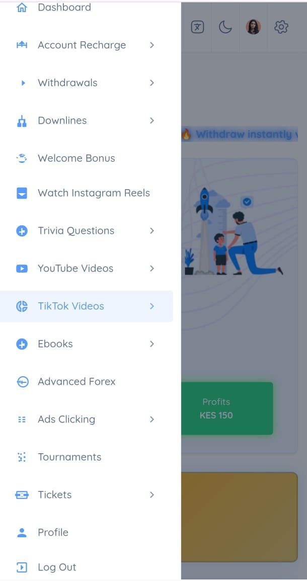 Explore the TrendQash Agencies Menu: Your Earning Guide!