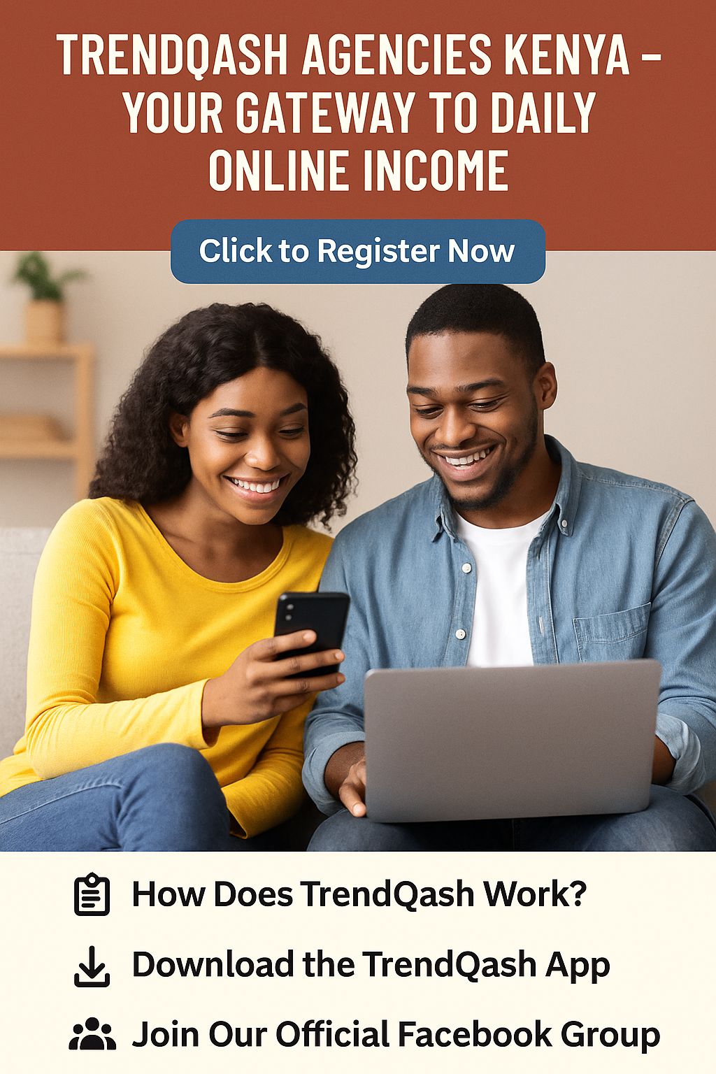 TrendQash Agencies Kenya – Your Gateway to Daily Online Income
