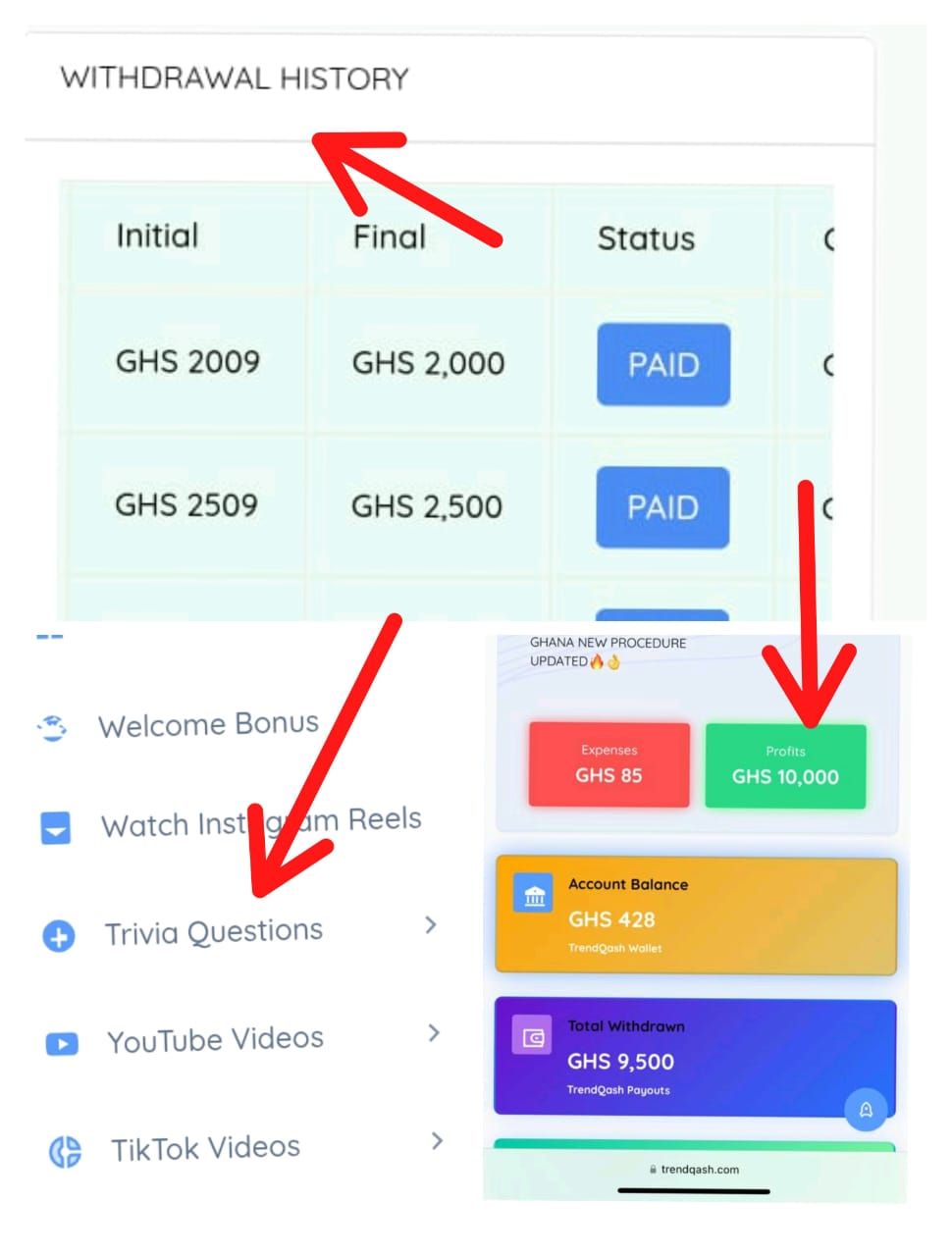 How to Earn Money Online in Ghana with TrendQash Agencies ??