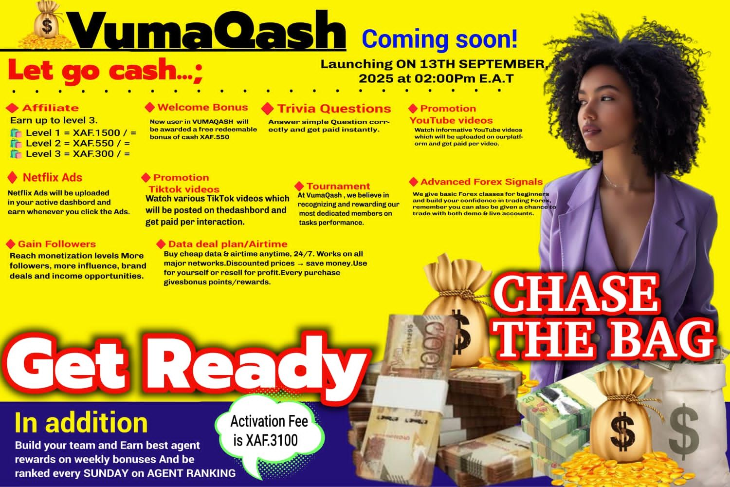 REVOLUTIONIZING LIVELIHOODS: VUMAQASH AGENCIES CAMEROON - YOUR PATH TO FINANCIAL EMPOWERMENT