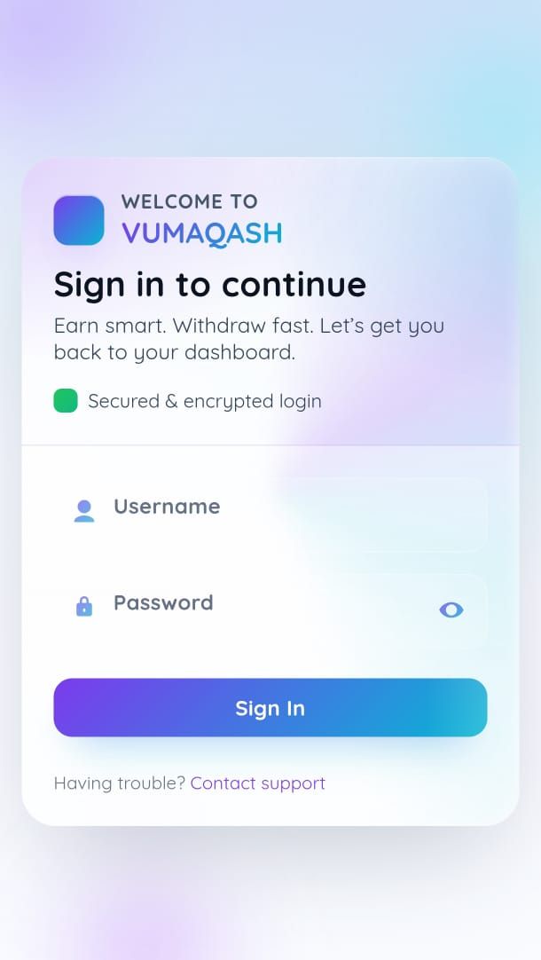 VumaQash Agencies Login Process | SmartTech-Jobs.com