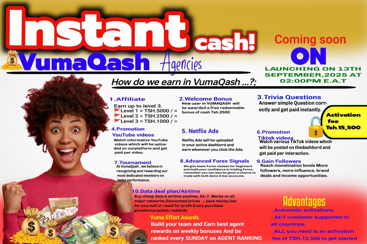 VumaQash Agencies Tanzania 2025 – Registration, Kujiunga, Login & App