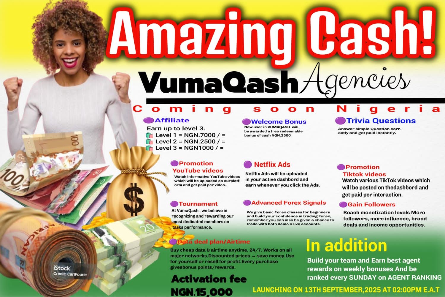 VumaQash Agencies Nigeria: Earn Money Online Easily