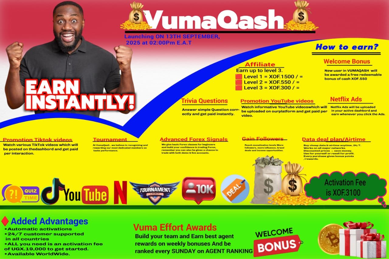 VumaQash Agencies 2025: Is It Legit, How It Works & How to Earn Globally
